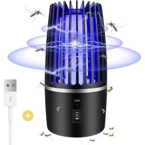 Peggybuy Tueur de moustiques électrique portable Tapette à mouches