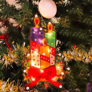 Lampe à Ventouse de fenêtre de Noël,lumières LED Décoration de fenêtre de Guirlande  Lumineuse de fée Décoration de lumières L[O3533] - Cdiscount Maison