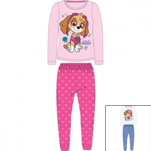 La Pat Patrouille Pyjama Polaire Enfant Fille Skye Orange/Rose de 2 à 8ans
