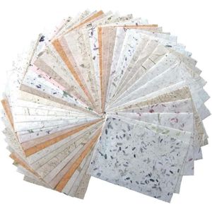 JEU DE ORIGAMI 50 Papier mûrier ap Motif Craft fabriqué à la main Art Soie Japon Washi Motif Craft Art Origami Elle Fabrication de cartes169