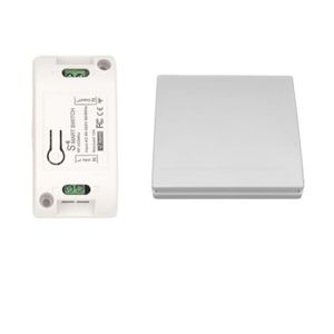 220V Kit Interrupteur Télécommande Sans Fil 4 Voies 30A Sorties Relais  (Modèle: 0020111)