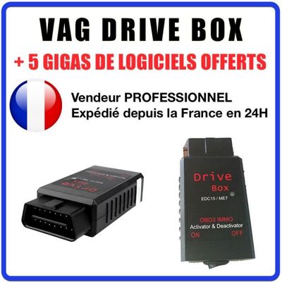 Boîtier DRIVE BOX - Désactivation Anti-démarrage Immo Pour VW, Audi, Seat, Skoda - Neuf
