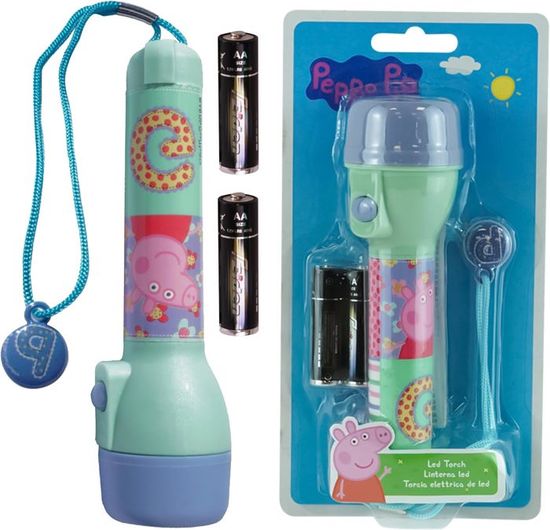 Peppa-Pig Lampe Torche Led En Plastique Pour Enfants De 3 Ans Et Plus ...