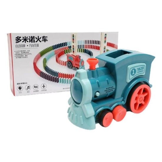Jouet éducatif Lumineux Train Domino Dinosaure OBEST - Jeu électrique 80 Pièces Avec Lumières Jeu Construction Enfant Jouet éducatif Lumineux Train Domino Dinosaure OBEST - Jeu électrique 80 Pièces Avec Lumières Jeu Construction Enfant