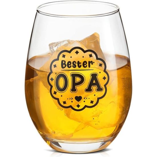 Verre à Vin Lillian Rose 'Wedding Planning' - Sans Pied 12,1cm - Cadeau Mariage Original - 510ml