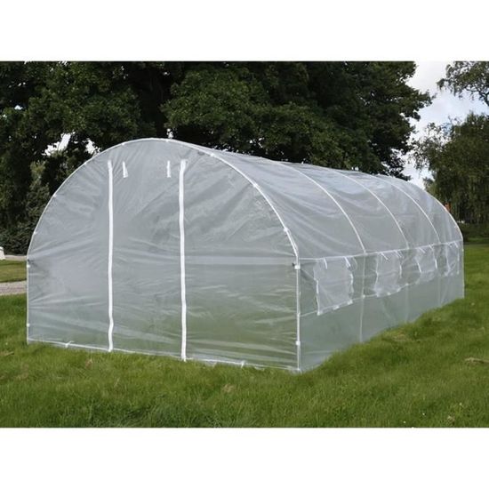Vounot Grande Serre De Jardin Serre De Jardin Tunnel 18m2 En Acier Galvanise Serre De Jardin Maraichere Ver Serre De Jardin Tunnel Serre Jardin Grand Serre