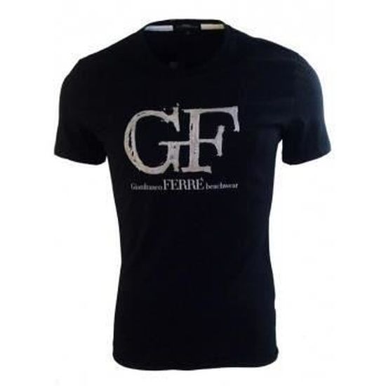 Tee-shirt GIANFRANCO FERRE 2 Homme Vêtements Gianfranco Ferre Homme Tee-shirts & Polos Gianfranco Ferre Homme Tee-shirts Gianfranco Ferre Homme noir Tee-shirts Gianfranco Ferre Homme M 