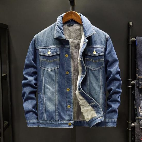 Veste djine sales homme 2019