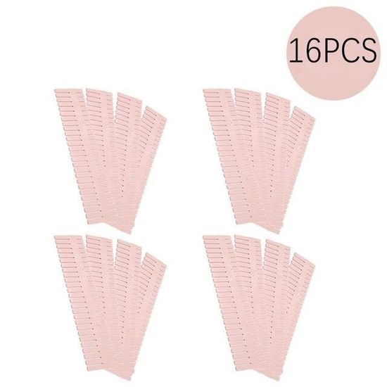 Organisateur Tiroir GIAK 16Pièces Blanc - Séparateur Réglable DIY Pour Bureau Cuisine Chambre | Rangeur Compartiments Modulables