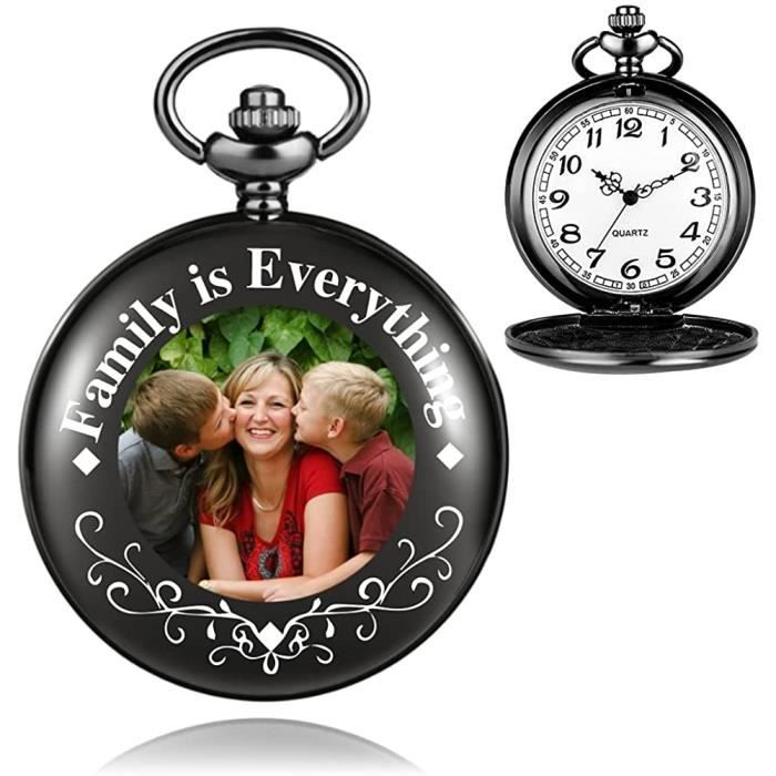 Montre gousset personnalisée photo online