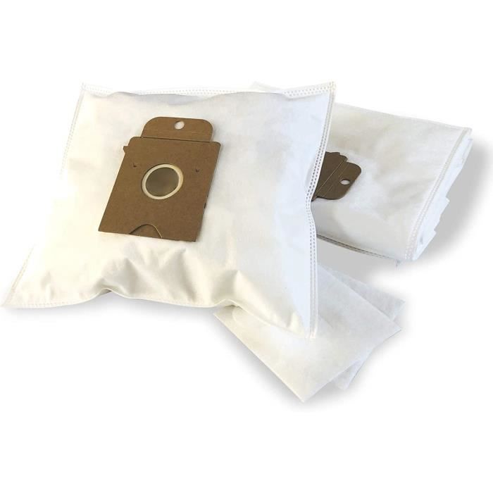 Lot de 20 sacs à poussière de rechange compatibles avec les aspirateurs robots pour Bosch GAS 35 L SFC+, GAS 35 M AFC