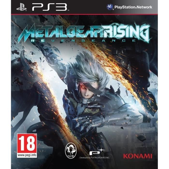 Metal Gear Rising Reveange Jeu PS3