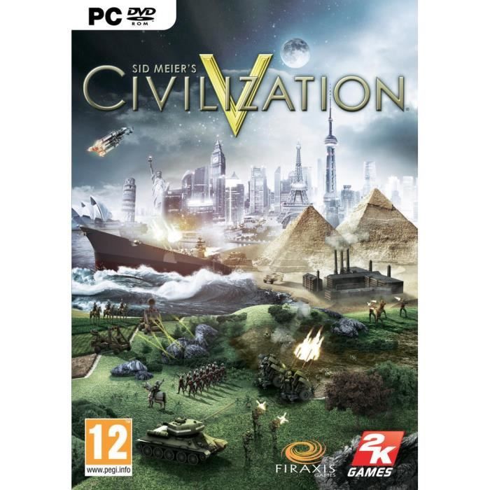 Take 2 Sid Meier'S Civilization V / Jeu PC Dvd-Rom