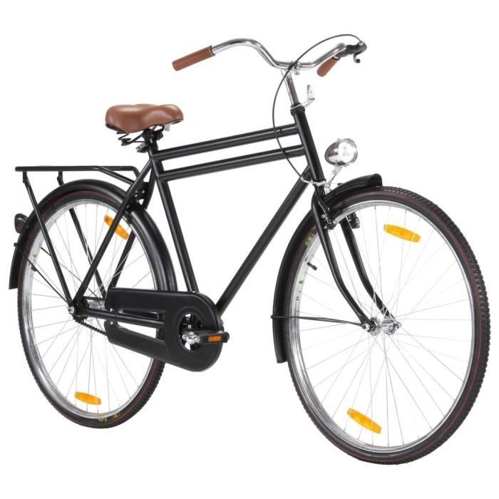 Vélo hollandais à roue de 28 pouces 57 cm pour hommes
