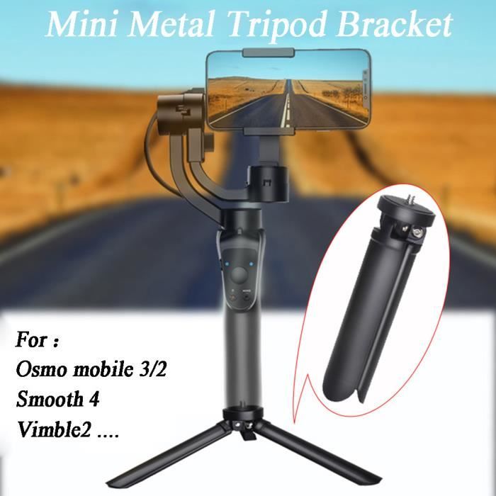 Mini-métal Trépied support pour table DJI Osmo mobile 3 1-4 Montage à vis drone accessoires 65