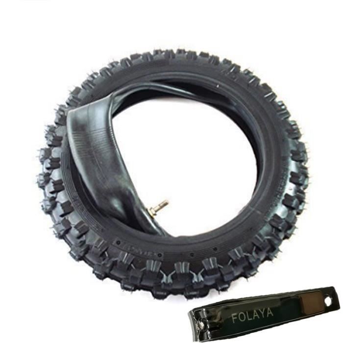 2.50-10 Pneu Dirt Bike /Pit Bike / Mini Pneu de Cross - 2.50-10 - Traverser Profile - avec Tuyau