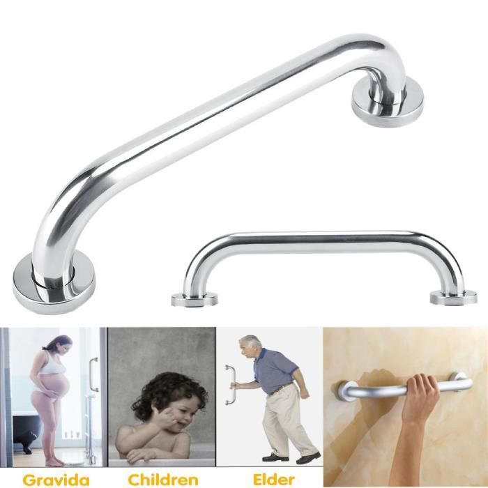 Poignée Baignoires Mural Barre de maintien appui de douche support serviette sécurité de douche en acier inoxydable - OLL