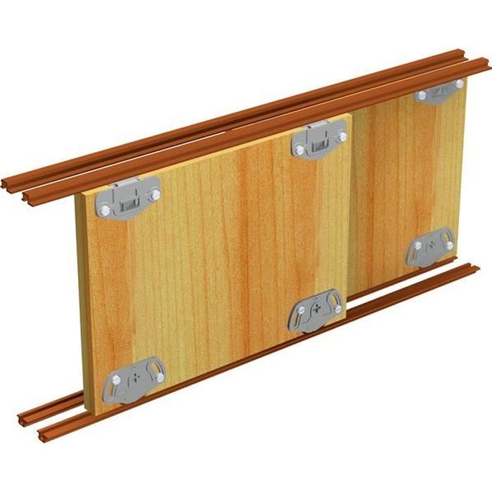Garniture porte coulissante pico 13-7kg a encastrer