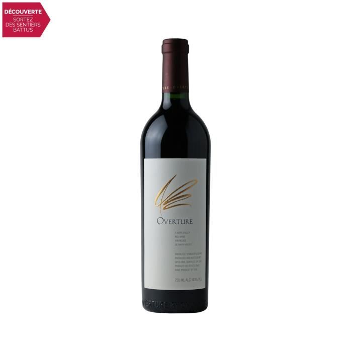 Napa Valley Overture MV Rouge - 75cl - Opus One - Vin . Rouge - Origine Etats-Unis - Cépages Cabernet Sauvignon, Petit Verdot, Caber