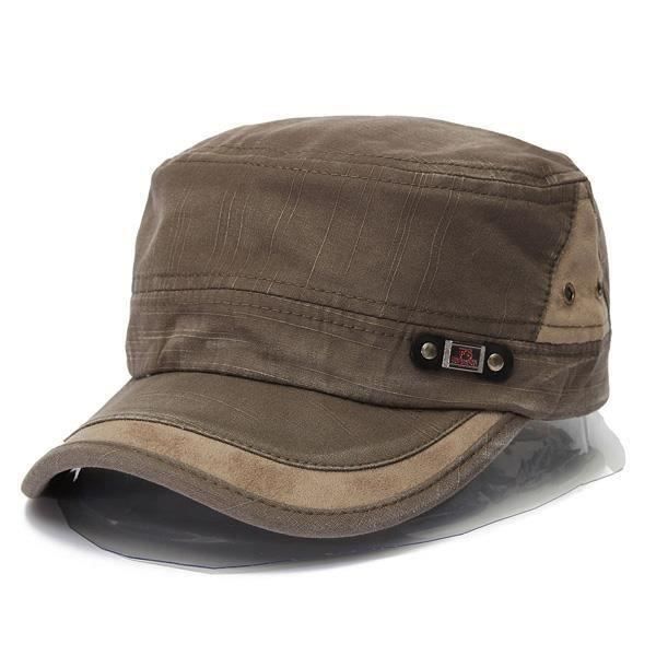 UK Homme Femme Chapeau Casquette Militaire Visière