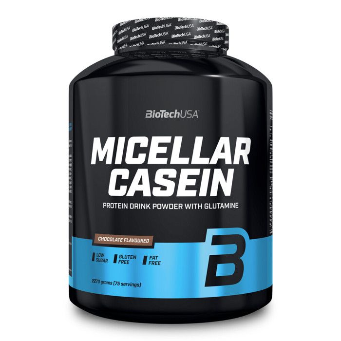 BioTechUSA+Caséine micellaire, chocolat 2270 g