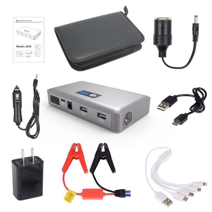 perfk 2X Pince Pince Crocodile pour Chargeur De Batterie De Voiture pour D/émarreur De Saut 1000A
