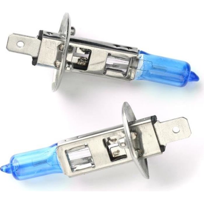 2x H1 55W 12V Phares Xénon Blanc Lumiere Blanche Ampoule Lampe Pour Auto Voiture