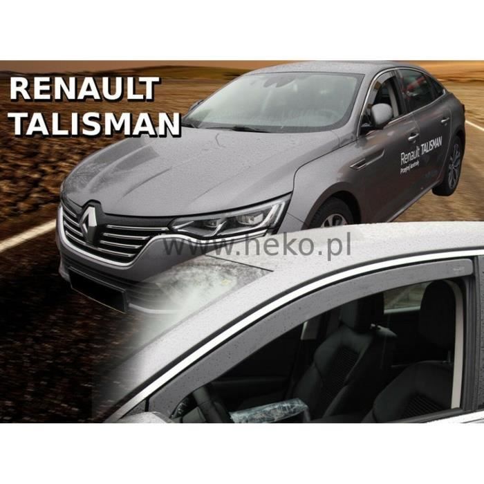 - Deflecteurs d'Air déflecteurs de vent Compatible avec Renault Talisman 4/5 Portes 2016-prés 2 pièces