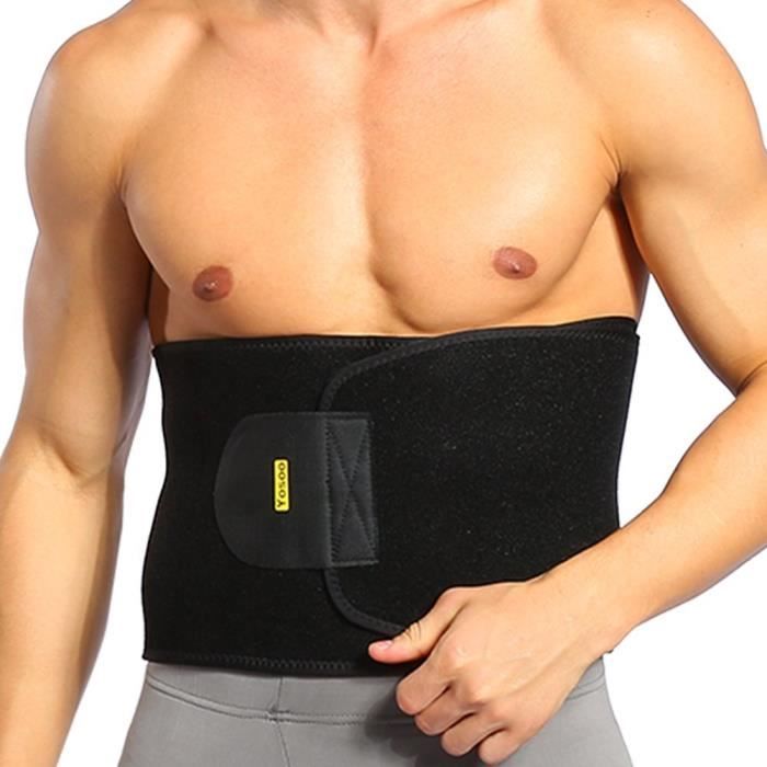 ZJCHAO ceinture de taille Hommes Hot Body Shaper Perte de poids Minceur Taille Trainer Trimmer Slim Ceinture Wrap