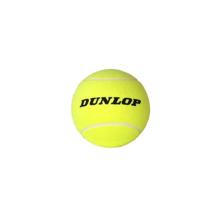 Balle géante de tennis Dunlop - jaune - TU