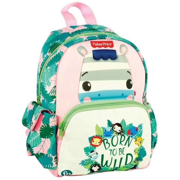 Sac à dos Fisher Price Zèbre maternelle 30 CM