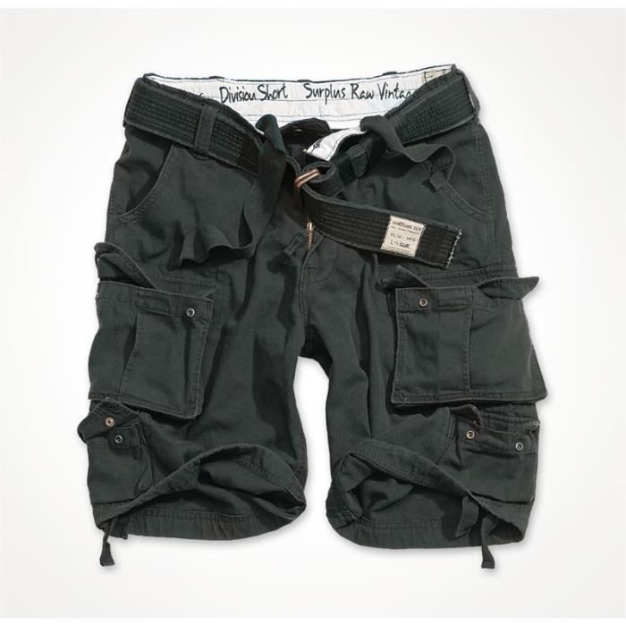Surplus Division Short Noir