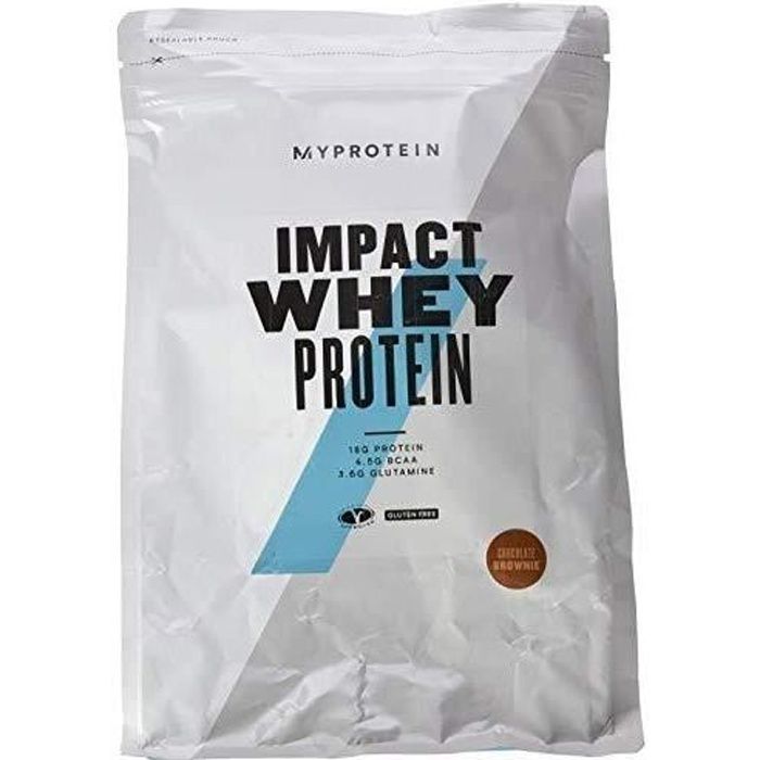 My Protein Impact Whey Protéine Saveur Chocolat Brownie 1 kg