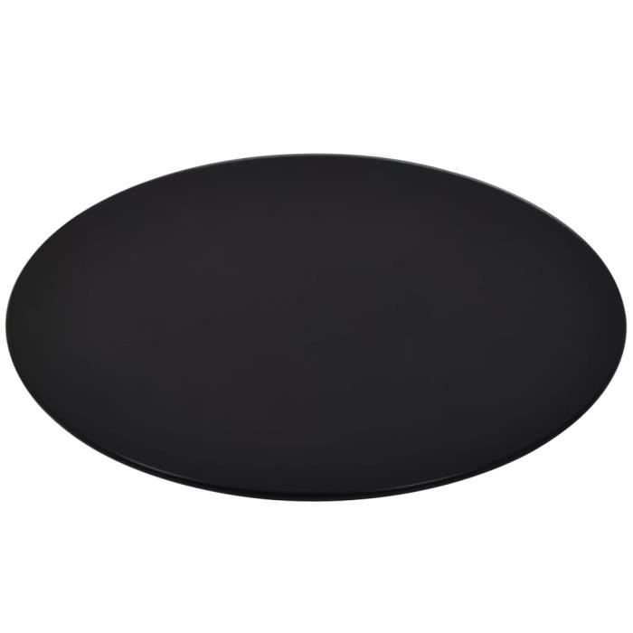 Dessus de table rond Verre trempé 700 mm Plateaux de table