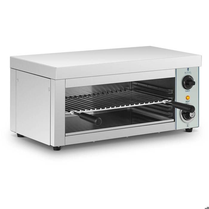 Salamandre Toaster de cuisine électrique 1 Élément chauffant infrarouge 2000W 32x61x2850cm Royal Catering RCES-2000-EGO