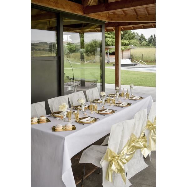 Nappe intissée blanche