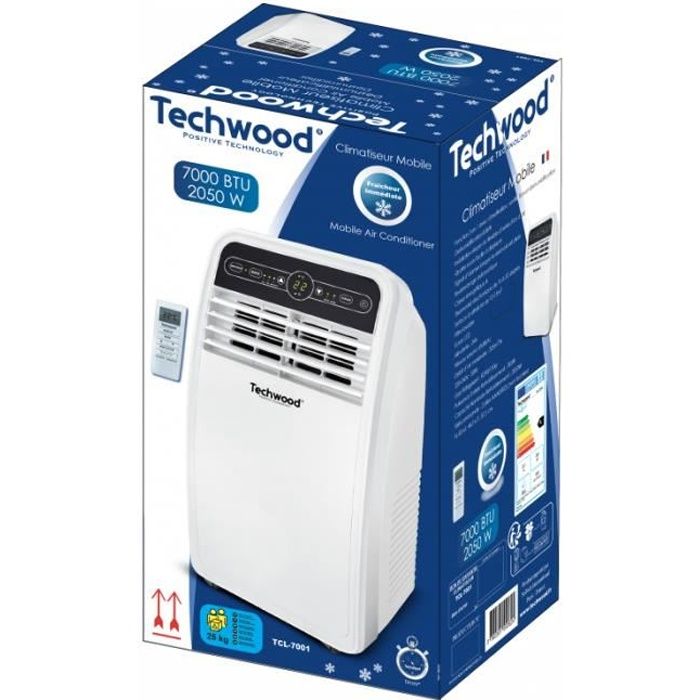 Techwood Climatiseur Mobile 7000BTU