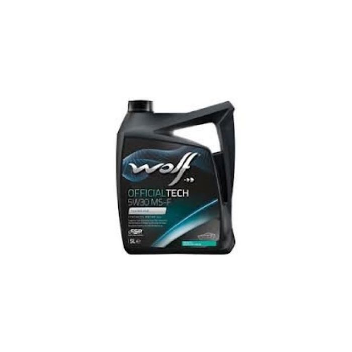 Bidon 5 litres d'huile moteur 5W30 MS-F Wolf 8308819