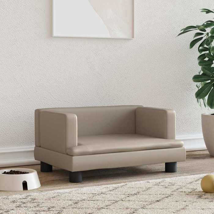 vidaXL Lit pour chien cappuccino 60x40x30 cm
