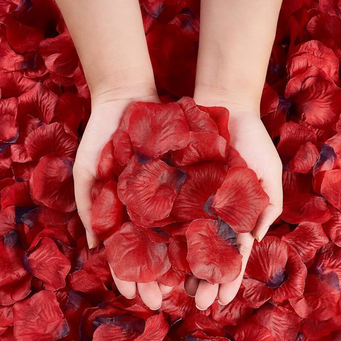 5000 Faux Pétales En Soie Rose Clair Pour Décoration De Mariage - Lot Généreux Pour Une Ambiance Romantique