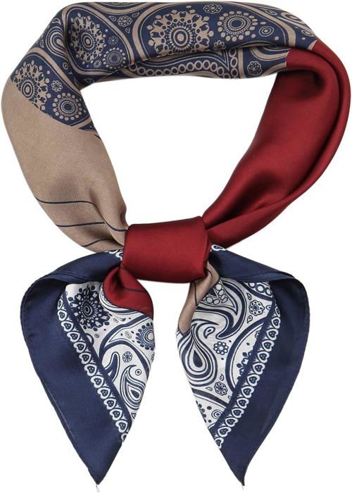 Écharpe carré imprimé BANDANA KOURTNEY