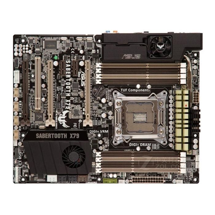 Carte mère ASUS SABERTOOTH X79 Intel X79 LGA 2011 8xDDR3 64GB ATX - Asus