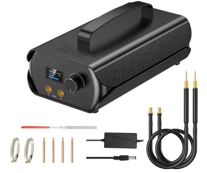 Soudeuse Par Points Portable – 99 Niveaux De Puissance – Batterie Lithium 18650 – Pour Circuits Imprimés PCB – Avec Boîtier - 6