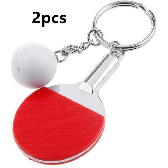 Raquette de Tennis Keychain, porte-clés en métal Creative Keychain Raquette de Tennis Keychain, porte-clés en métal Creative Keychain