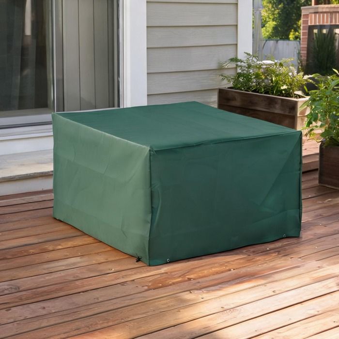 Housse de protection imperméable et anti-UV 135x135x75 cm en tissu Oxford classic green
