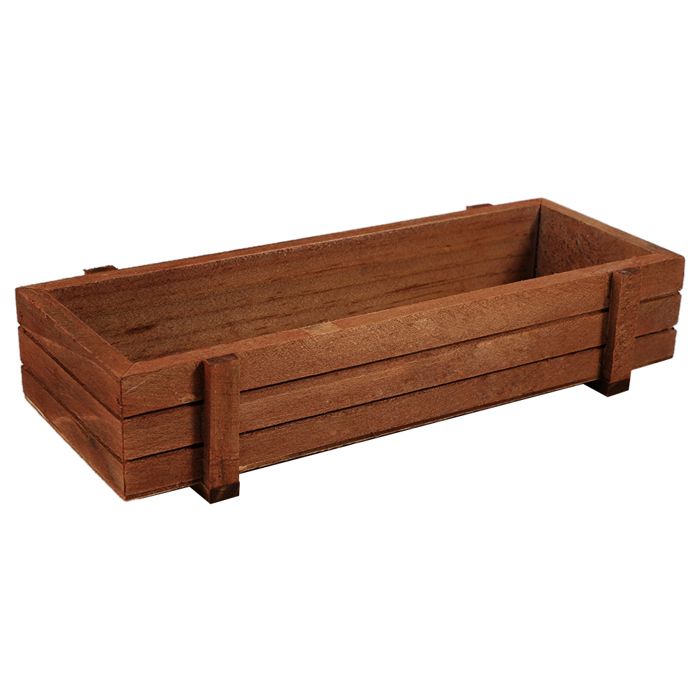 Jardinière rectangulaire en bois pour herbes aromatiques fleurs et plantes succulentes idéale pour ACCESSOIRES FABRICATION MAISON