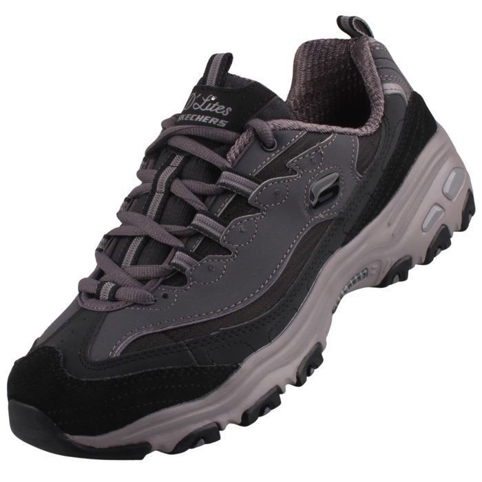 Skechers Baskets pour Femme 150872-BKCC Noir