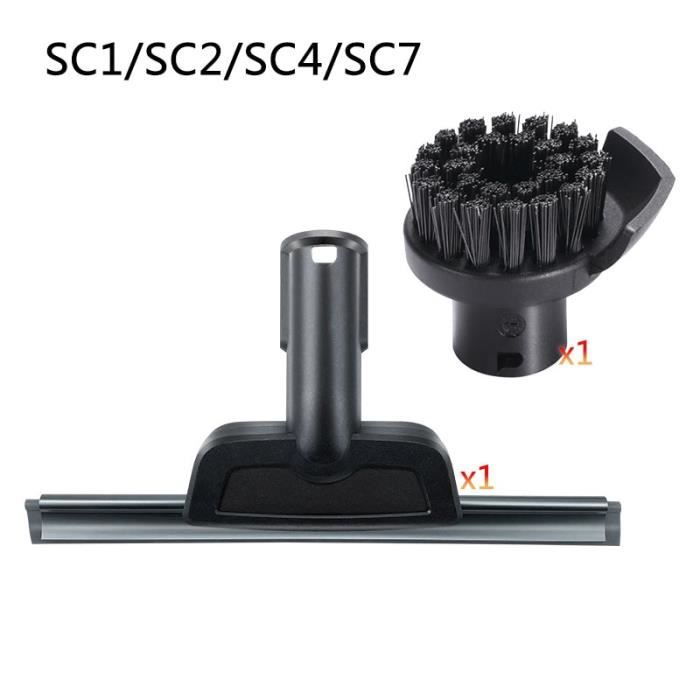 Karcher Sc3 Lot De 8 Buses à Brosse Métallique Laiton Pour Nettoyeur Vapeur Karcher - Compatible Multiples Modèles Buse Laiton Vapeur