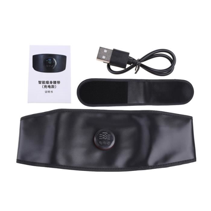 Stimulateur musculaire électrique EMS sans fil, ceinture d'entraînement