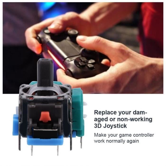 Module de capteur de contrôleur de Joystick 3 avec Capuchon 3D 3D pour PS4 
